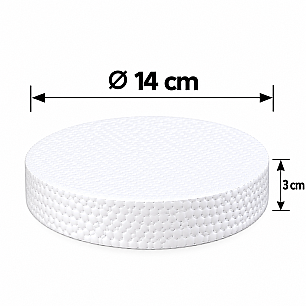 14*14*3 YUVARLAK STRAFOR - PELİN STRAFOR