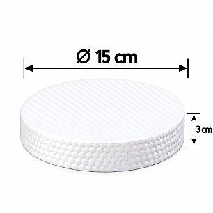 15*15*3 YUVARLAK STRAFOR - PELİN STRAFOR
