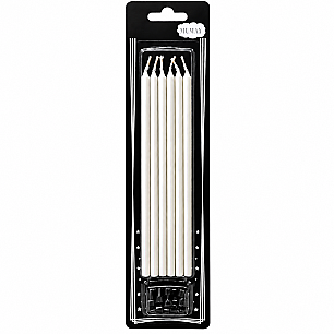 20 CM 6 Lİ PASTA MUMU RENKLİ - 3
