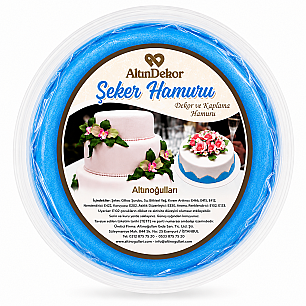 200 GR ALTIN USTA ŞEKER HAMURU MAVİ - ALTINDEKOR