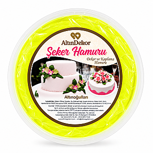 200 GR ALTIN USTA ŞEKER HAMURU NEON SARI - ALTINDEKOR