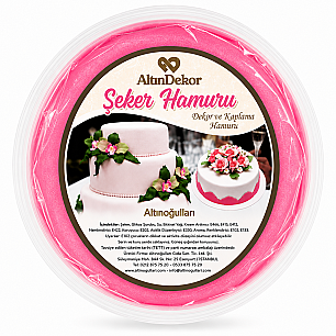 200 GR ALTIN USTA ŞEKER HAMURU PEMBE - ALTINDEKOR