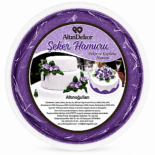 200 GR ALTINUSTA ŞEKER HAMURU MOR - ALTINDEKOR