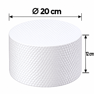 20*20*12 YUVARLAK STRAFOR - PELİN STRAFOR
