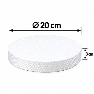 20*20*3 YUVARLAK STRAFOR - PELİN STRAFOR