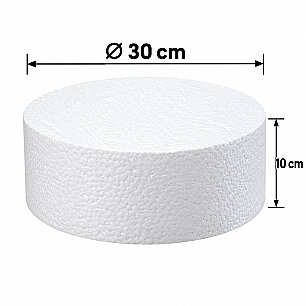 30*30*10 YUVARLAK STRAFOR - PELİN STRAFOR