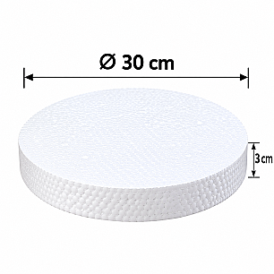 30*30*3 YUVARLAK STRAFOR - PELİN STRAFOR