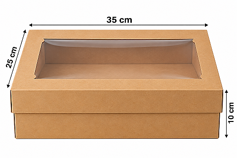 35*25*10 ASETAT PENCERELİ KUTU - 1