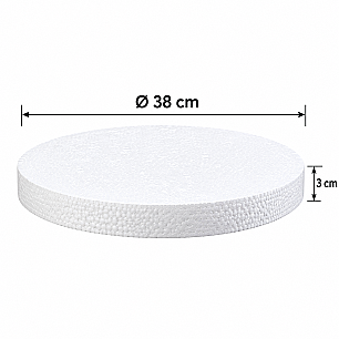 38*38*3 YUVARLAK STRAFOR - PELİN STRAFOR