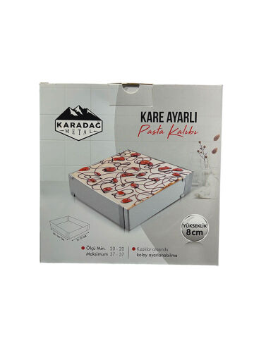 8 CM AYARLI KARE ÇEMBER - 1