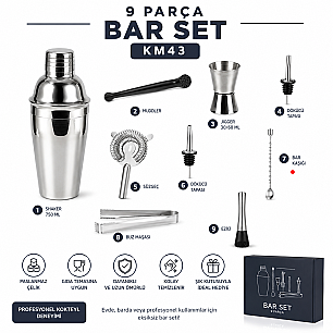 9 PARÇA BAR SET KM43 - EPİNOX