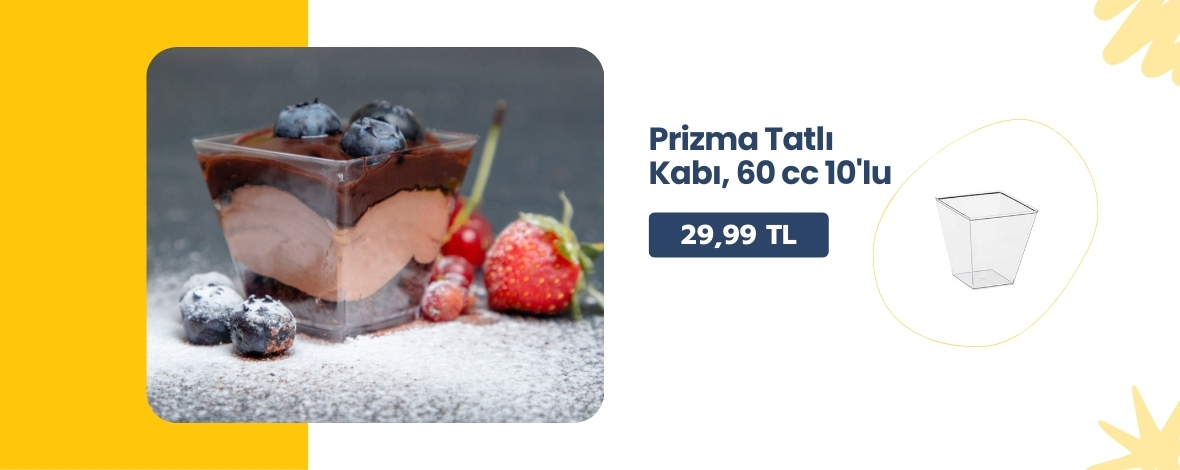 Prizma Tatlı Kabı