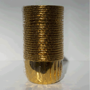 ALTIN CUPCAKE KALIBI 25'Lİ - 