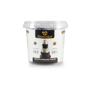 ALTIN USTA ÇİKOLATA MODELLEME HAMURU BİTTER 1 KG - Thumbnail