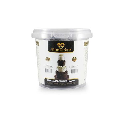 ALTIN USTA ÇİKOLATA MODELLEME HAMURU BİTTER 1 KG