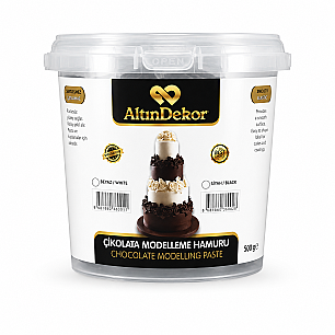 ALTIN USTA ÇİKOLATA MODELLEME HAMURU BİTTER 1 KG - ALTINDEKOR