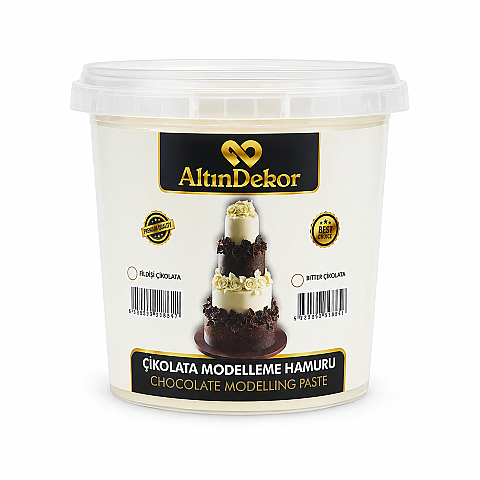ALTIN USTA ÇİKOLATA MODELLEME HAMURU FİLDİŞİ 1 KG - 1