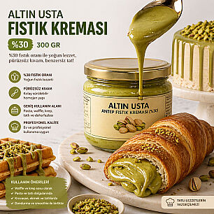 ALTIN USTA FISTIK KREMASI %30 300 GR - 2