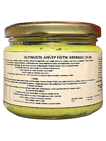 ALTIN USTA FISTIK KREMASI %30 300 GR - 1