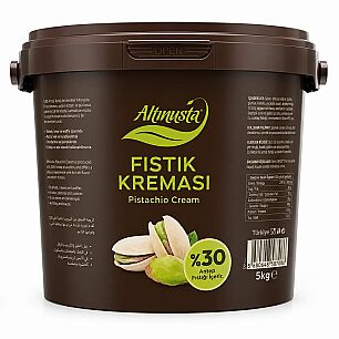 ALTIN USTA FISTIK KREMASI %30 5 KG - ALTINUSTA