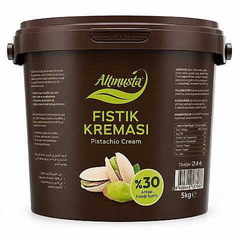 ALTIN USTA FISTIK KREMASI %30 5 KG - 1