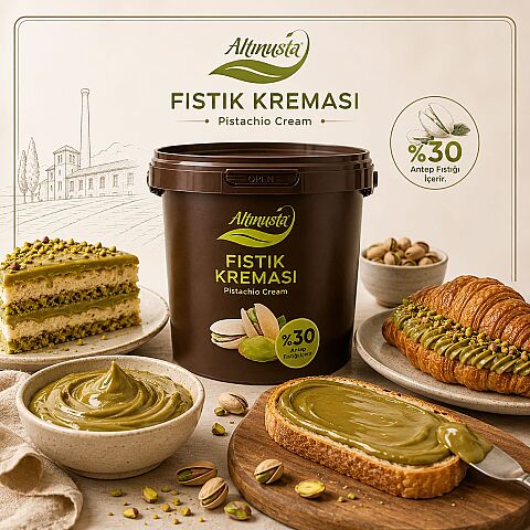 ALTIN USTA FISTIK KREMASI %30 5 KG - 2