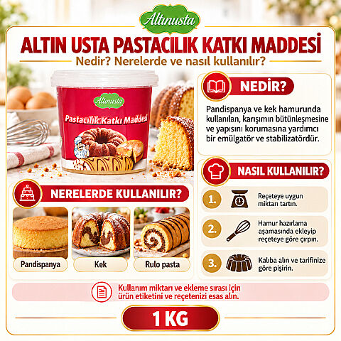 ALTIN USTA PASTA KATKI MADDESİ 1 KG - 2