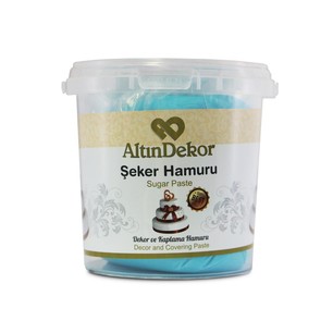 ALTIN USTA ŞEKER HAMURU AÇIK MAVİ 1 KG - ALTINDEKOR