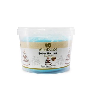 ALTIN USTA ŞEKER HAMURU AÇIK MAVİ 3 KG - ALTINDEKOR