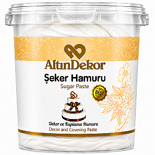 ALTIN USTA ŞEKER HAMURU BEYAZ 1 KG - ALTINDEKOR