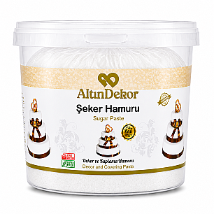 ALTIN USTA ŞEKER HAMURU BEYAZ 3 KG - ALTINDEKOR