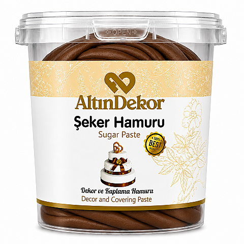 ALTIN USTA ŞEKER HAMURU KAHVERENGİ 1 KG - 1