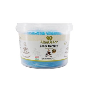 ALTIN USTA ŞEKER HAMURU MAVİ 3 KG - ALTINDEKOR