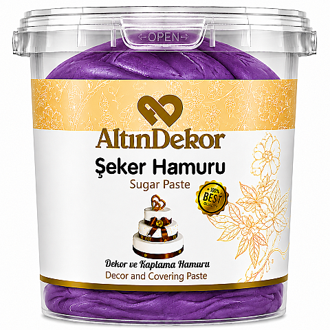 ALTIN USTA ŞEKER HAMURU MOR 1 KG - 1
