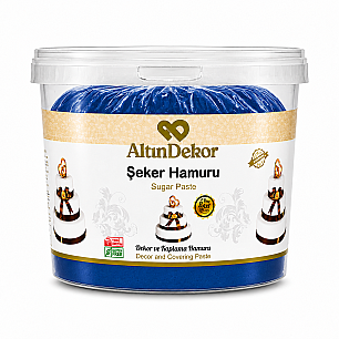 ALTIN USTA ŞEKER HAMURU PARLAMENT MAVİ 3 KG - ALTINDEKOR