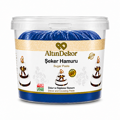 ALTIN USTA ŞEKER HAMURU PARLAMENT MAVİ 3 KG - 1