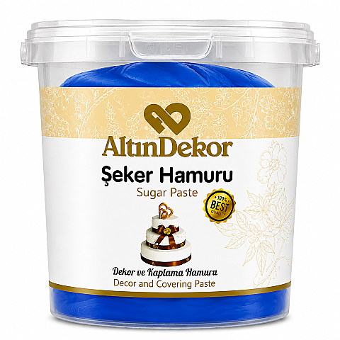 ALTIN USTA ŞEKER HAMURU PARLAMENT MAVİSİ 1 KG - 1