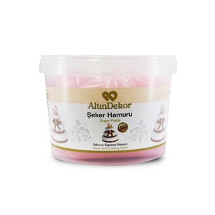 ALTIN USTA ŞEKER HAMURU PEMBE 3 KG - ALTINDEKOR