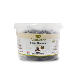 ALTIN USTA ŞEKER HAMURU SİYAH 3 KG - ALTINDEKOR