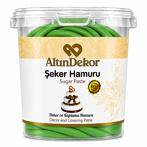 ALTIN USTA ŞEKER HAMURU YEŞİL 1 KG - 1