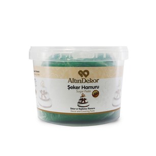 ALTIN USTA ŞEKER HAMURU YEŞİL 3 KG - ALTINDEKOR