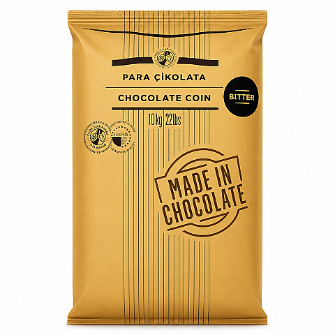 ALTINMARKA ALT558 BİTTER PARA PUL ÇİKOLATA 10 KG - 1