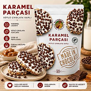 ALTINMARKA SÜTLÜ ÇİKOLATA KAPLI KÜP KARAMEL 750 GR - 2