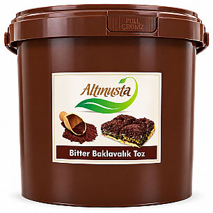 ALTINUSTA BİTTER ÇİKOLATA TOZU 8 KG - ALTINUSTA