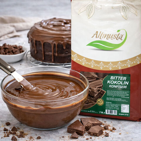 ALTINUSTA BİTTER KOKOLİN KONFİSERİ 2,5 KG ALT187 - 2