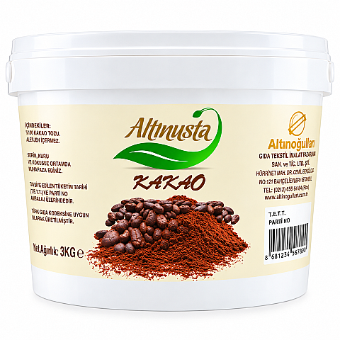 ALTINUSTA KAKAO TOZU 3 KG - 1