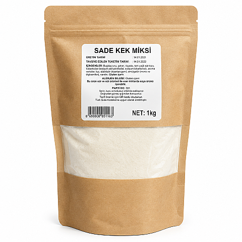 ALTINUSTA SADE KEK MİKSİ 1 KG - 1