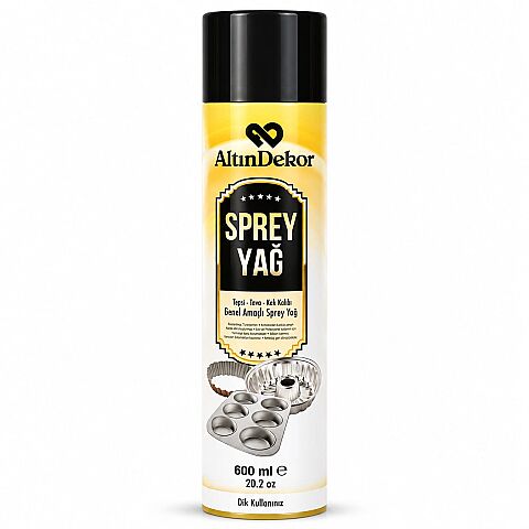 ALTINUSTA SPREY YAĞ TAVA 600 ML - 1