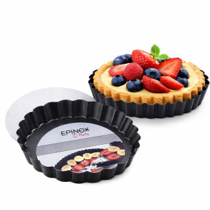 ALÜMİNYUM TARTALET KALIBI ALTI ÇIKAN 13*2 CM - EPİNOKS 