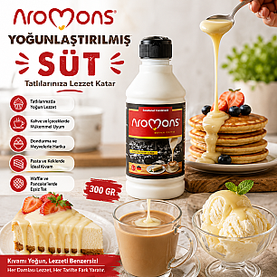 AROMONS YOĞUNLAŞTIRILMIŞ SÜT 300 GR - 2